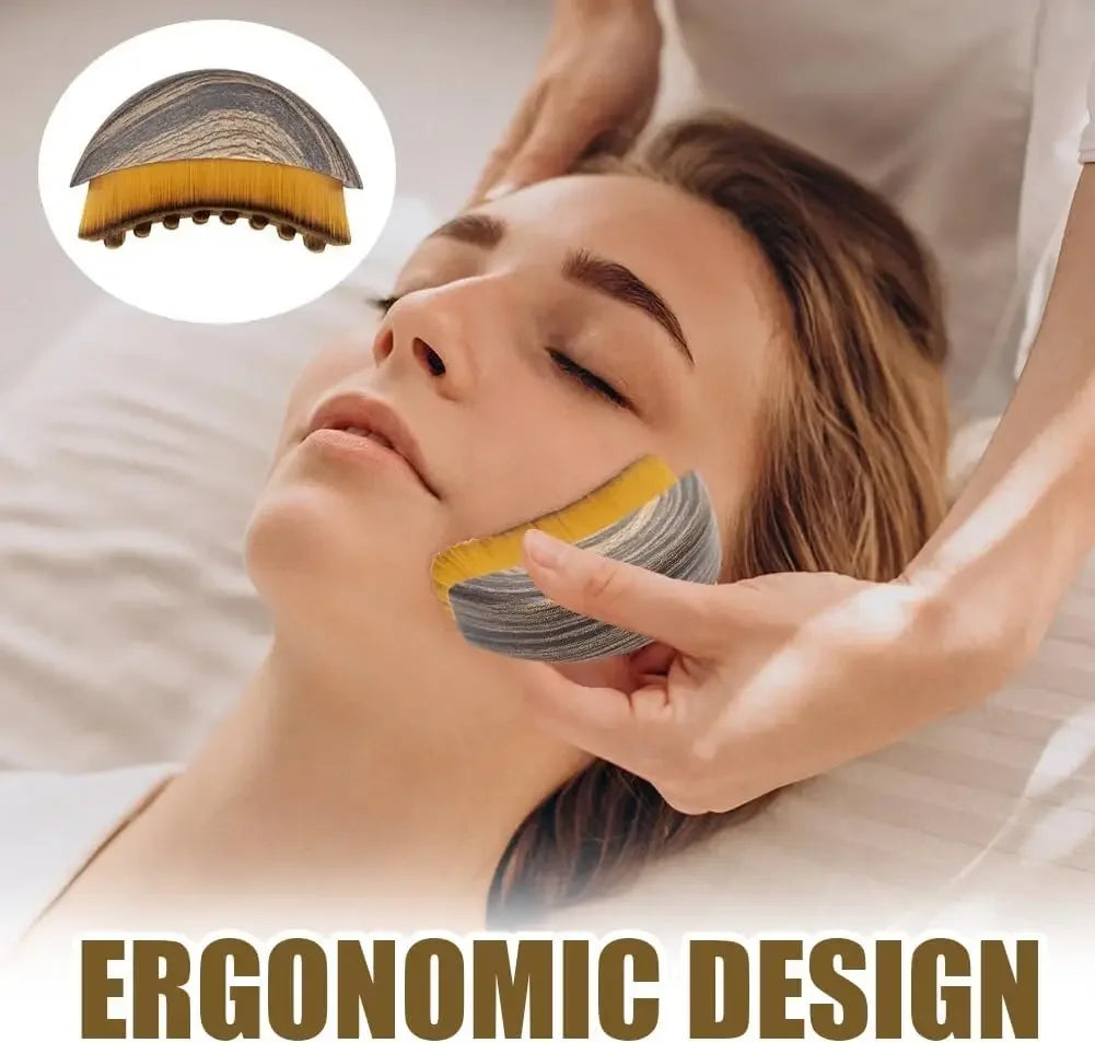 Gesichts-Sculpting Massagerolle – Jawline & Lymphdrainage