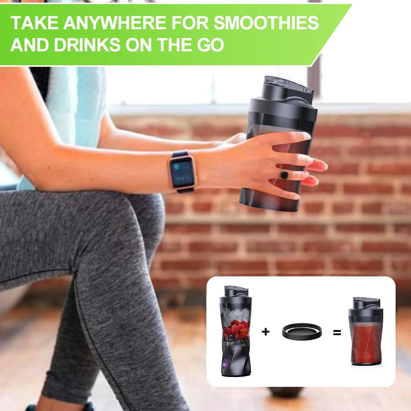 Tragbarer Mini Mixer – USB Smoothie Blender 700ml