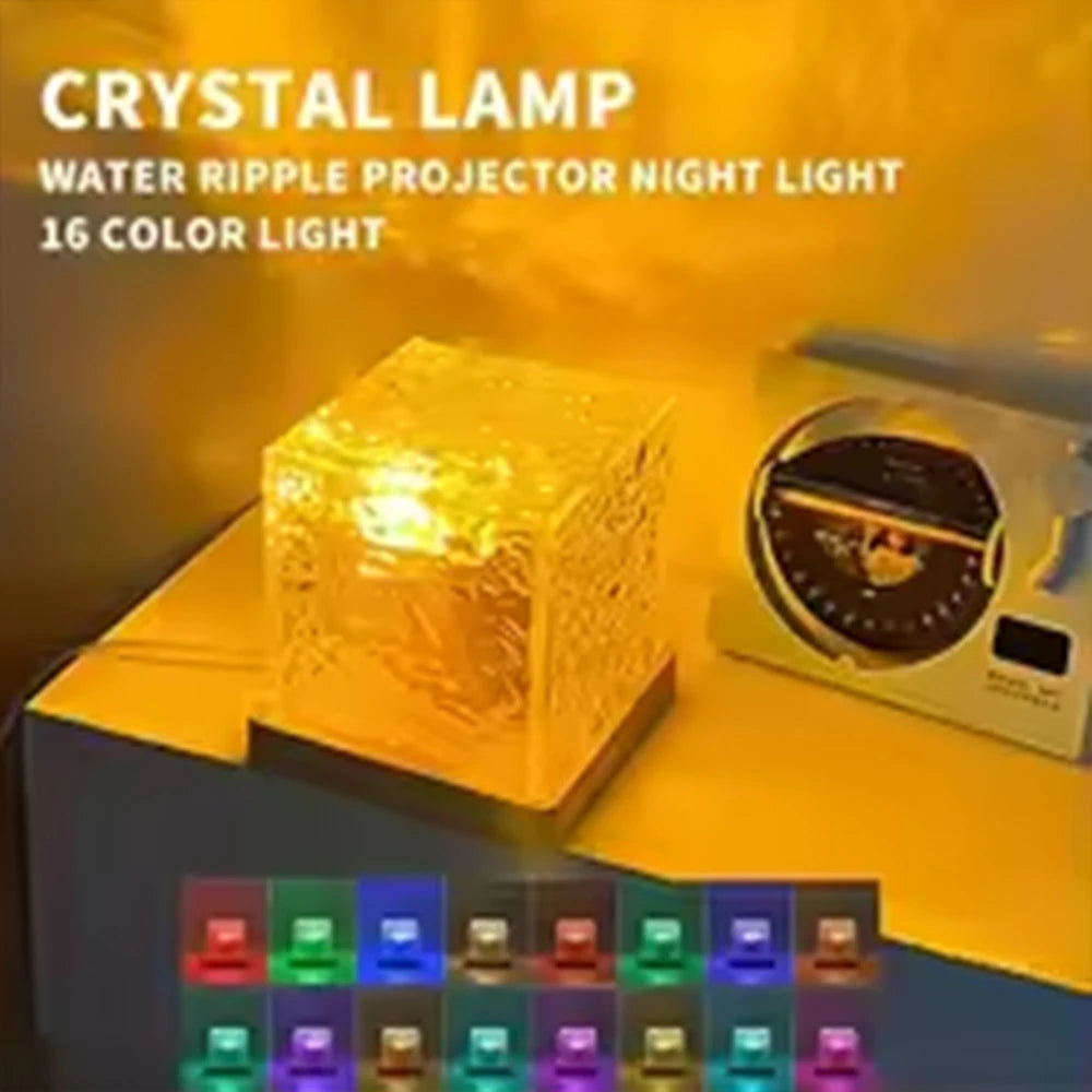 Aurora Projektor – 16 Farben LED Nachtlicht mit Fernbedienung