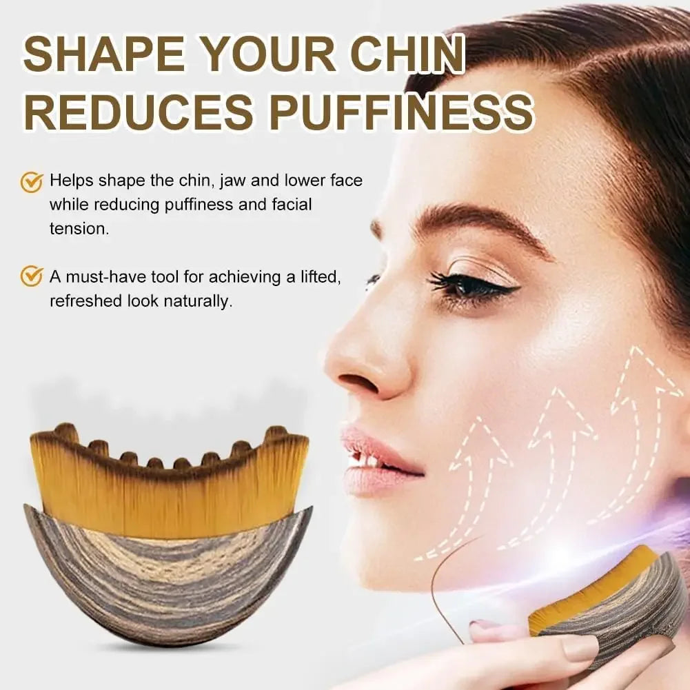 Gesichts-Sculpting Massagerolle – Jawline & Lymphdrainage