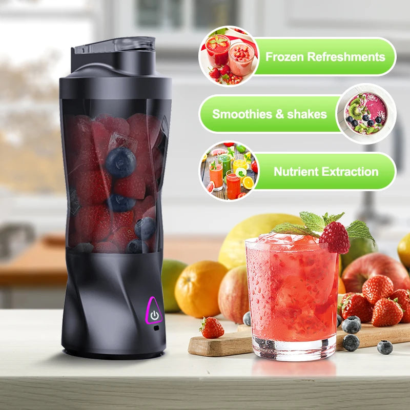 Tragbarer Mini Mixer – USB Smoothie Blender 700ml
