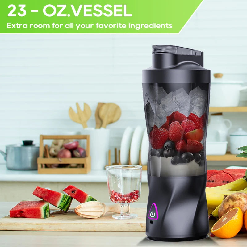 Tragbarer Mini Mixer – USB Smoothie Blender 700ml