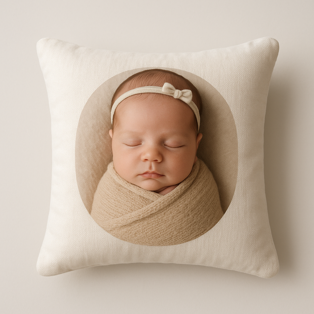Baby-Fotokissen